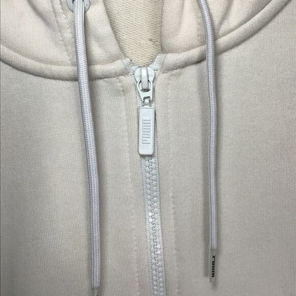 Puma Women Cropped Revolt Zipup Track Jacket Sz. Med. EUC - Picture 8 of 11